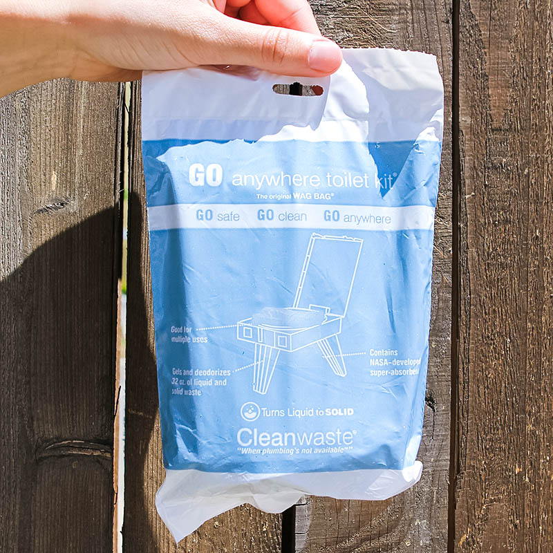 Cleanwaste GO anywhere Toilet Waste Kits in action! - Australia Cleanwaste GO anywhere Toilet Waste Kits in action! - Australia