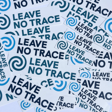 SMALL Leave No Trace Logo Sticker