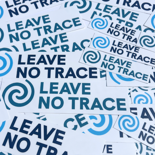 Leave No Trash Cleanup Bag