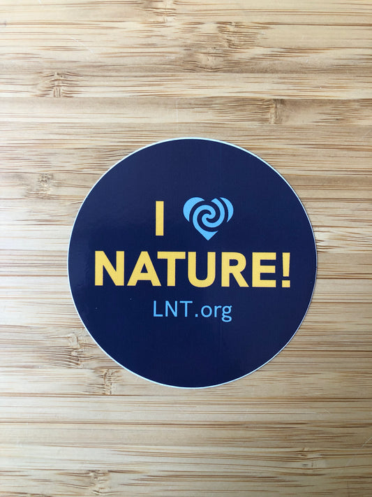 I Heart Nature Sticker