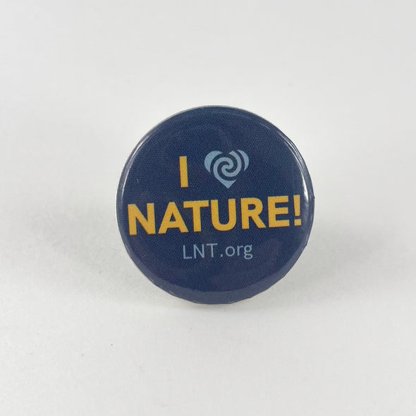 I Heart Nature Button