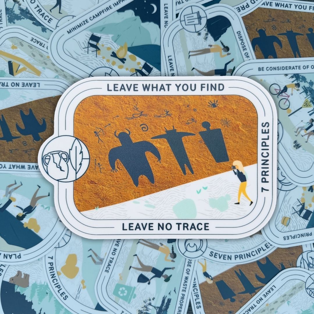 Leave What You Find Sticker