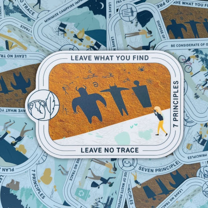 Leave What You Find Sticker