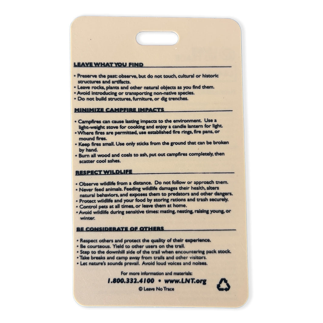 Reference Cards – Leave No Trace Online Store