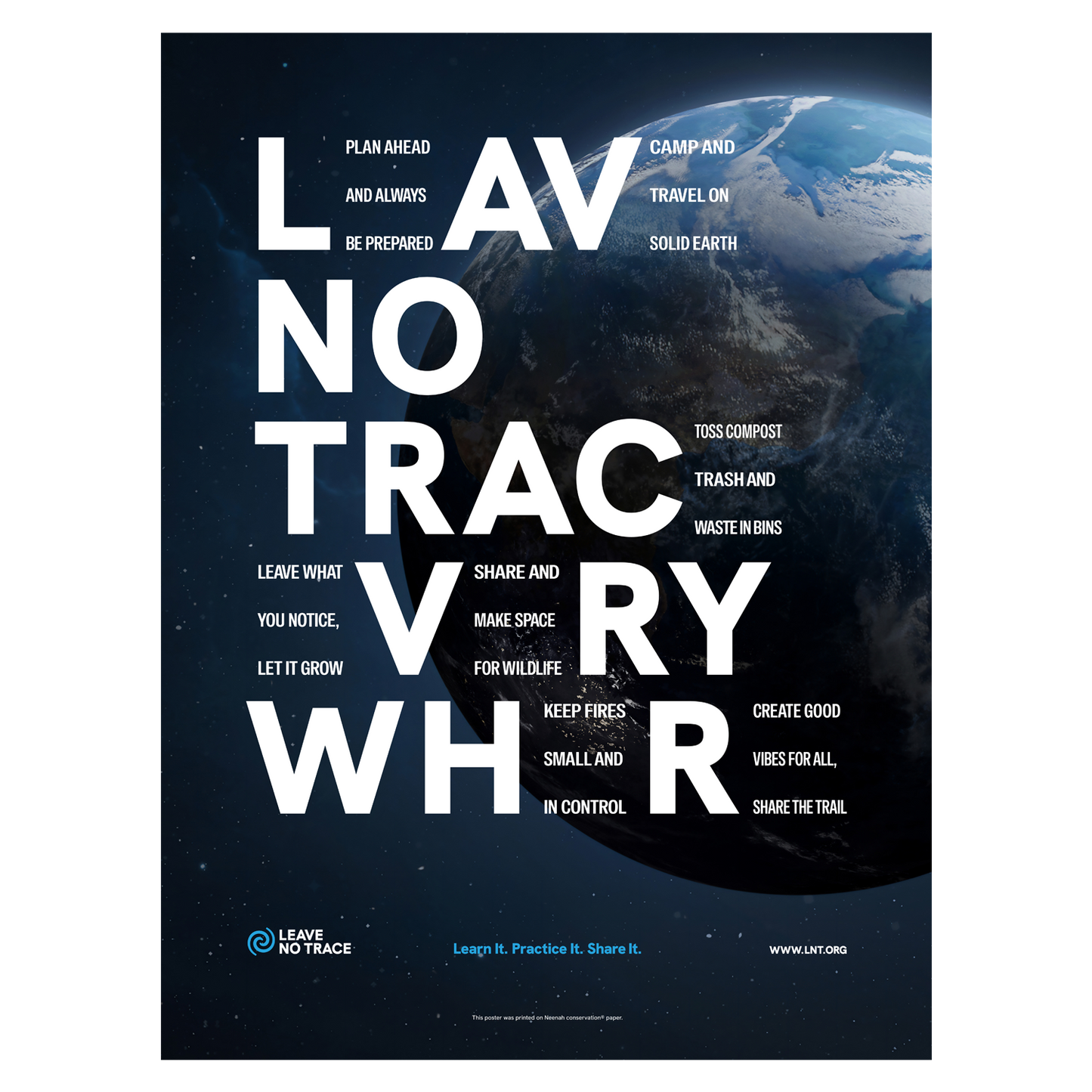 Leave No Trace Everywhere Poster
