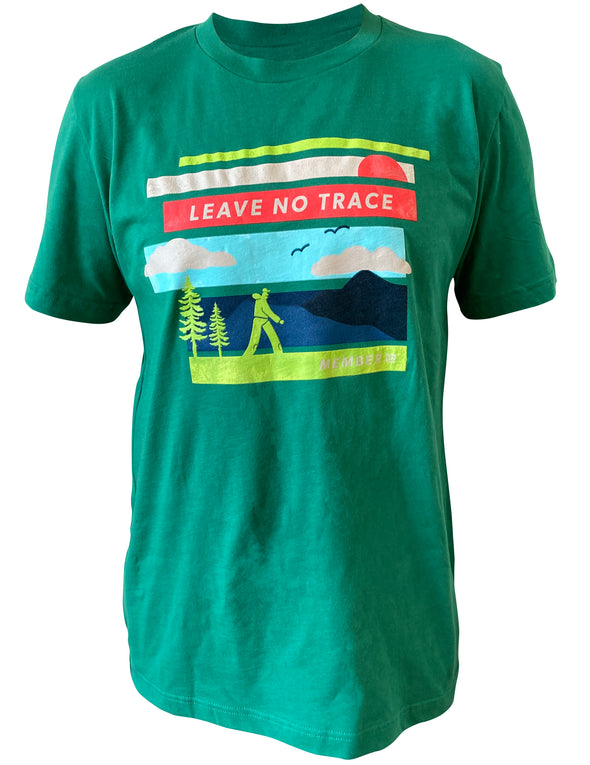 Green Leave No Trace T-Shirt