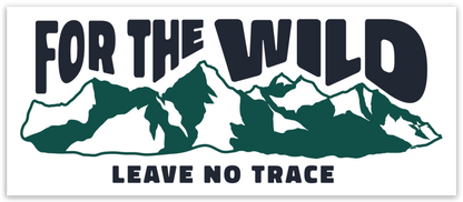 For The Wild Sticker