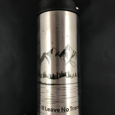 Starry Mountainscape Insulated Klean Kanteen Wide 16oz