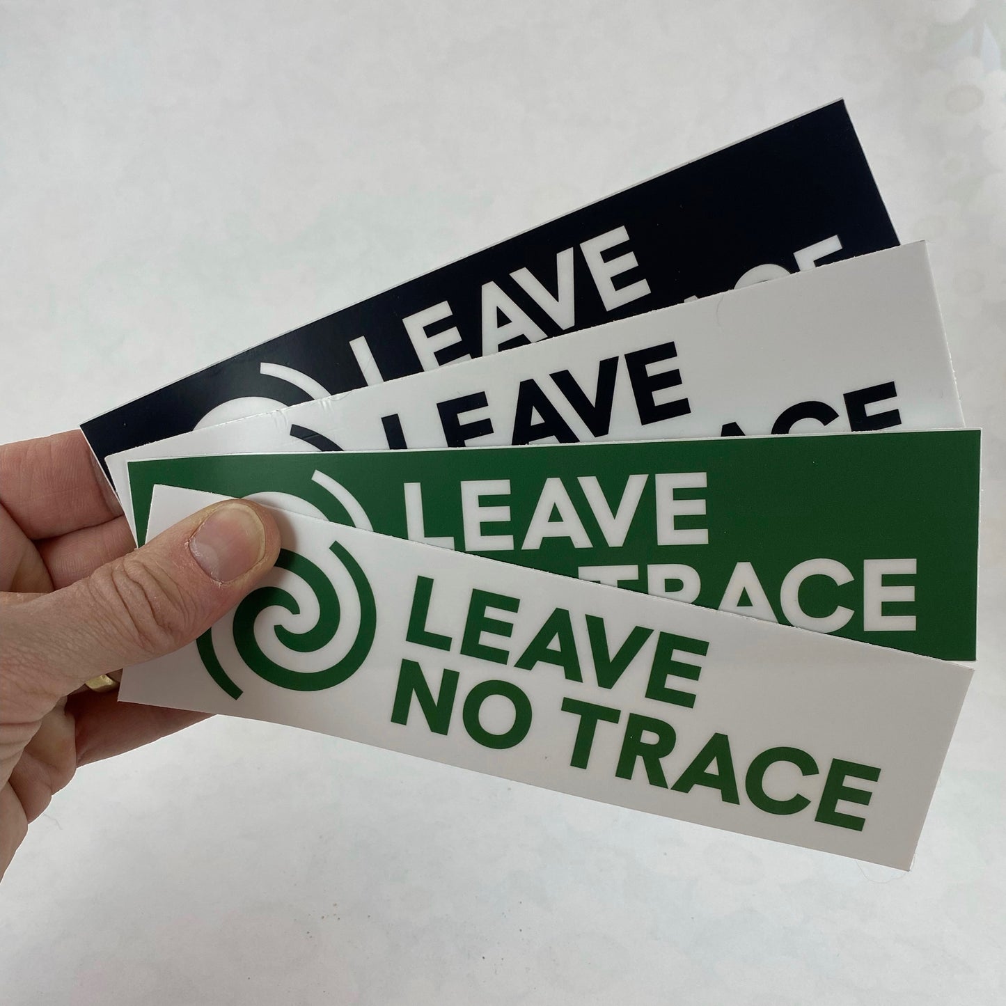 LARGE Leave No Trace Logo Sticker